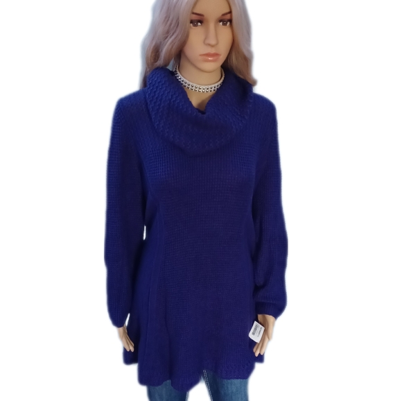 NEW!Style & Co 1X cowl neck sweater - Picture 1 of 8